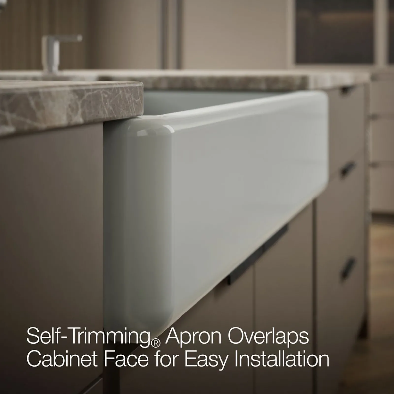 Smart Divide® 35-3/4" undermount double-bowl farmhouse kitchen sink^Kohler Outlet