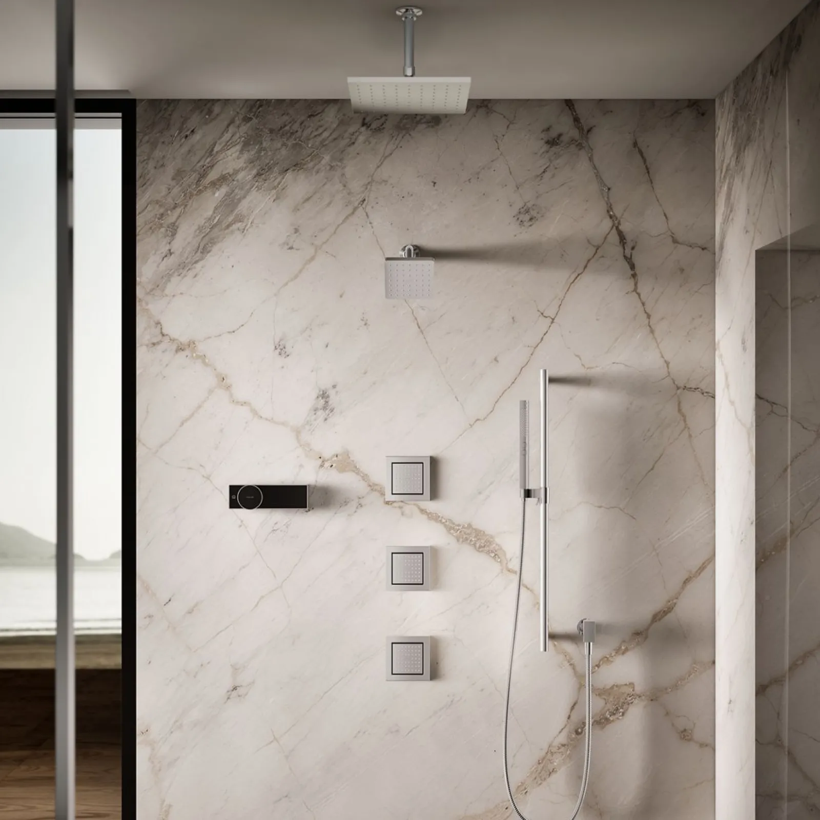 Square 54-nozzle single-function body spray, 2.5 gpm^Kohler Discount