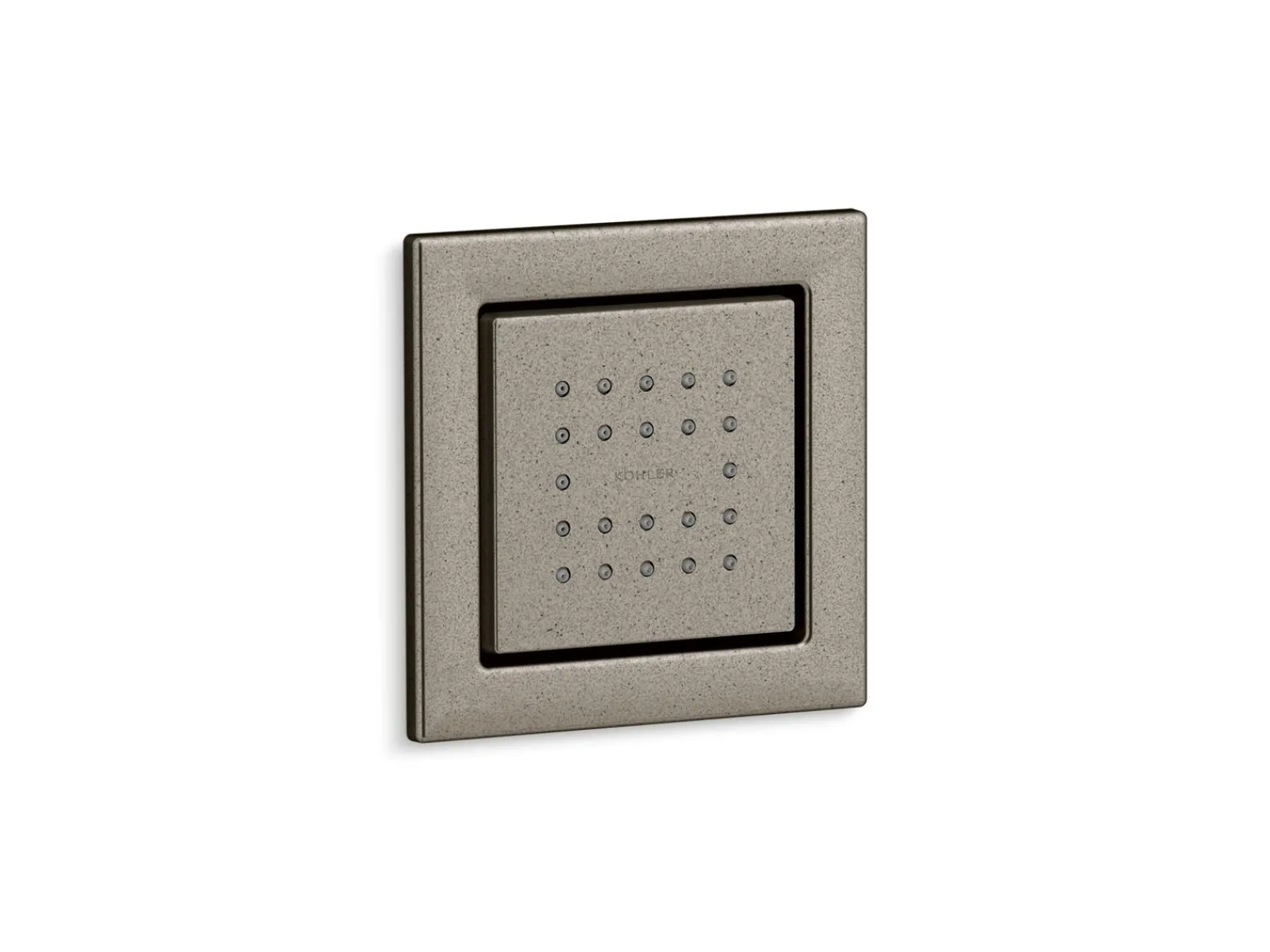 Square 22-nozzle single-function body spray, 2.5 gpm^Kohler Best