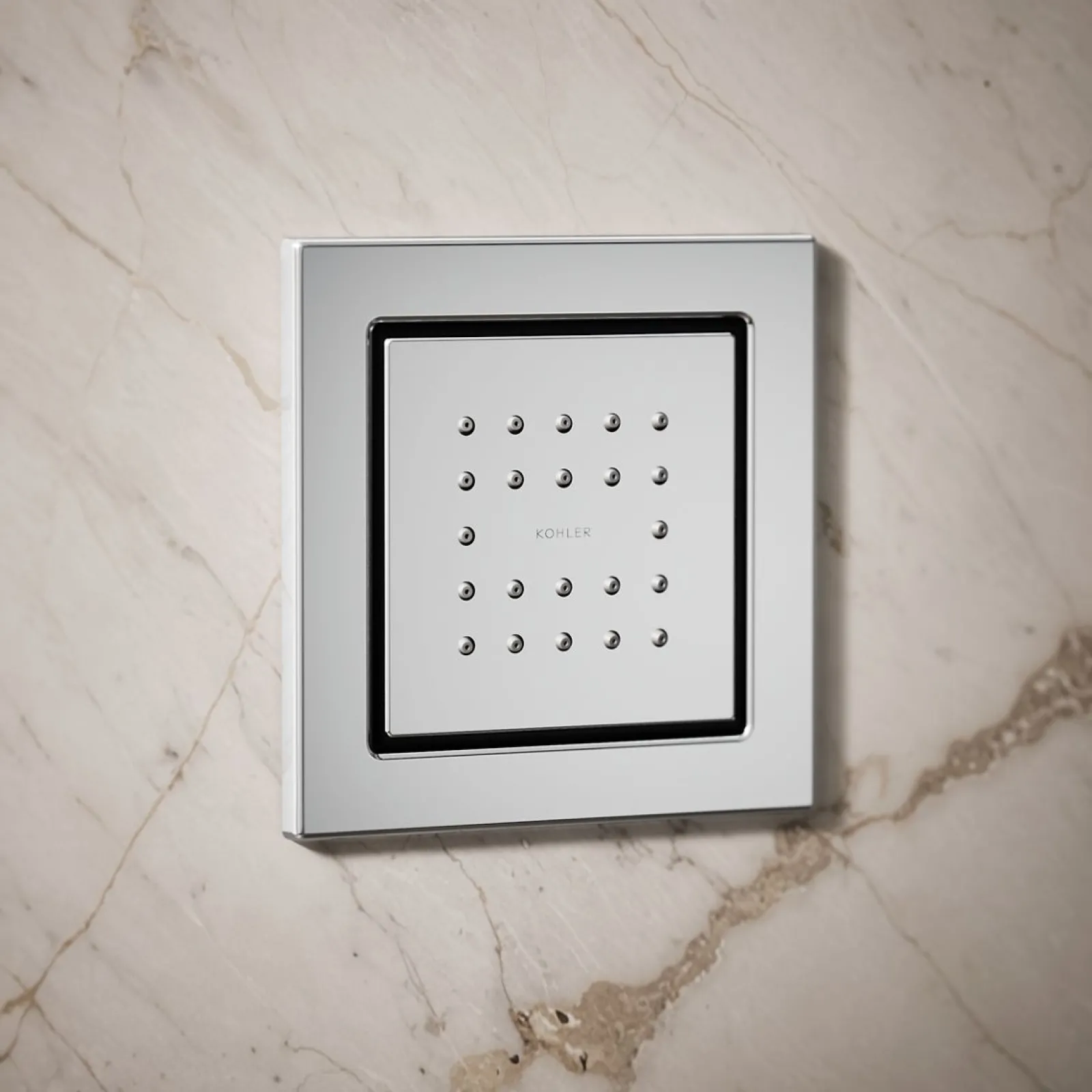 Square 22-nozzle single-function body spray, 2.5 gpm^Kohler Best