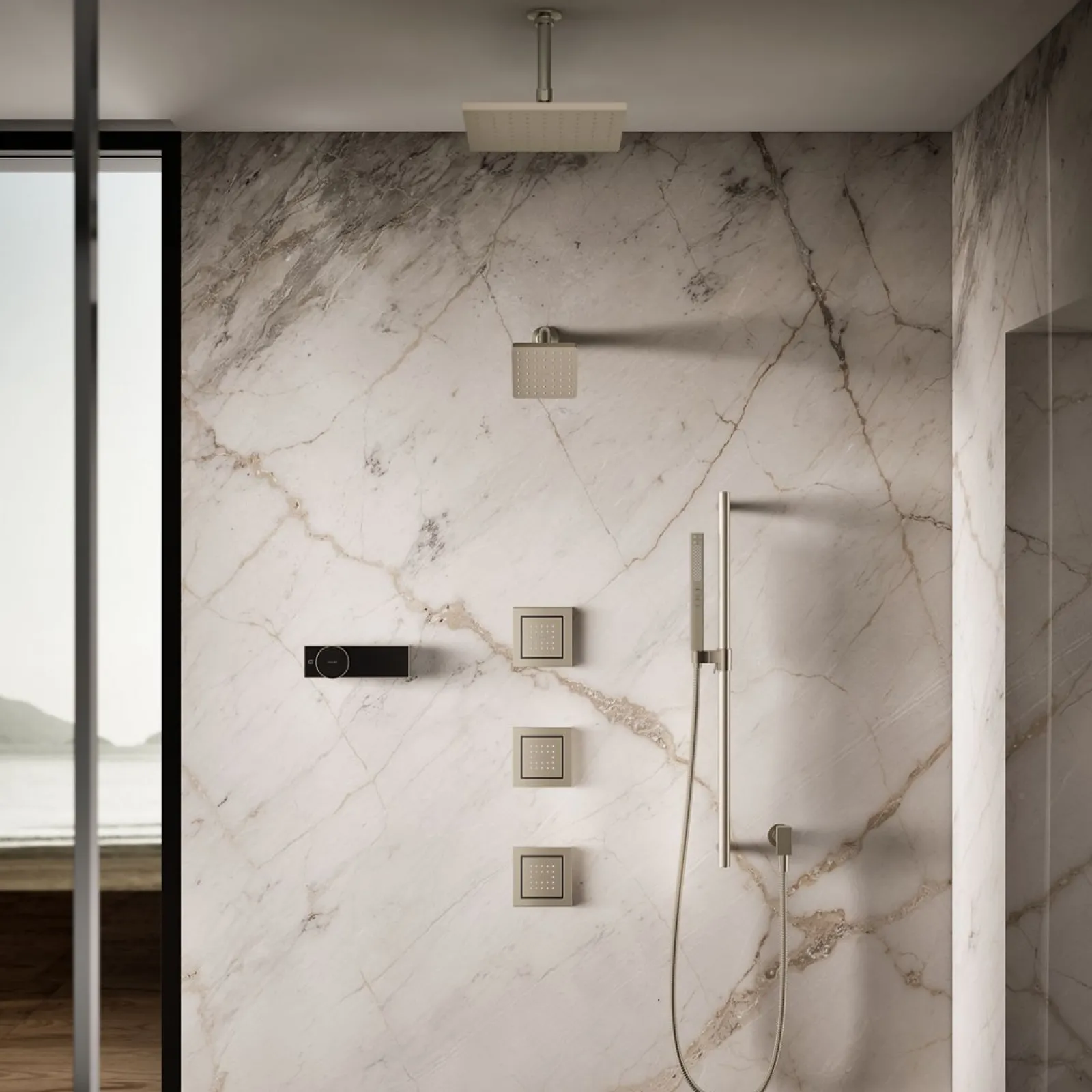 Square 22-nozzle single-function body spray, 2.5 gpm^Kohler Best