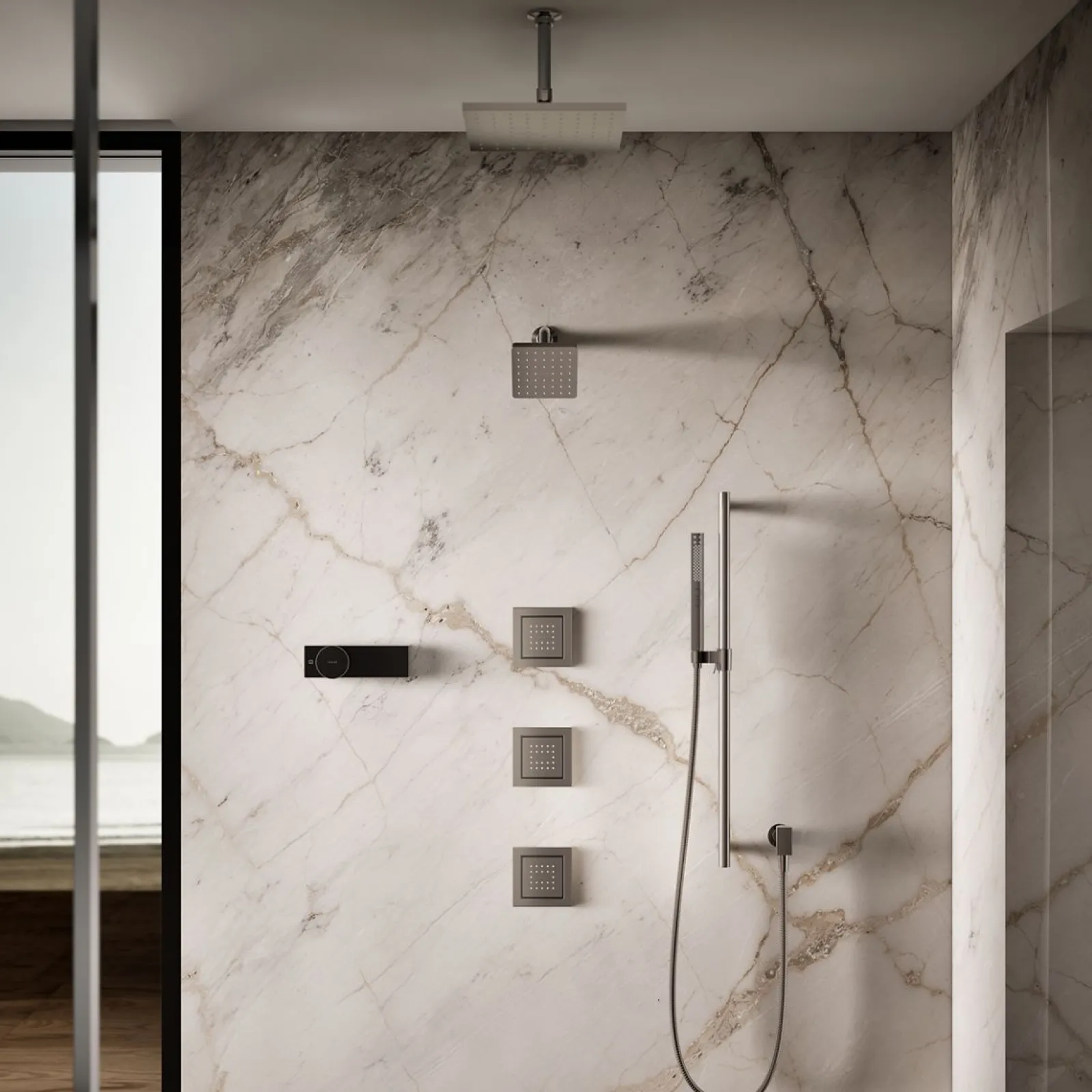 Square 22-nozzle single-function body spray, 2.5 gpm^Kohler Best