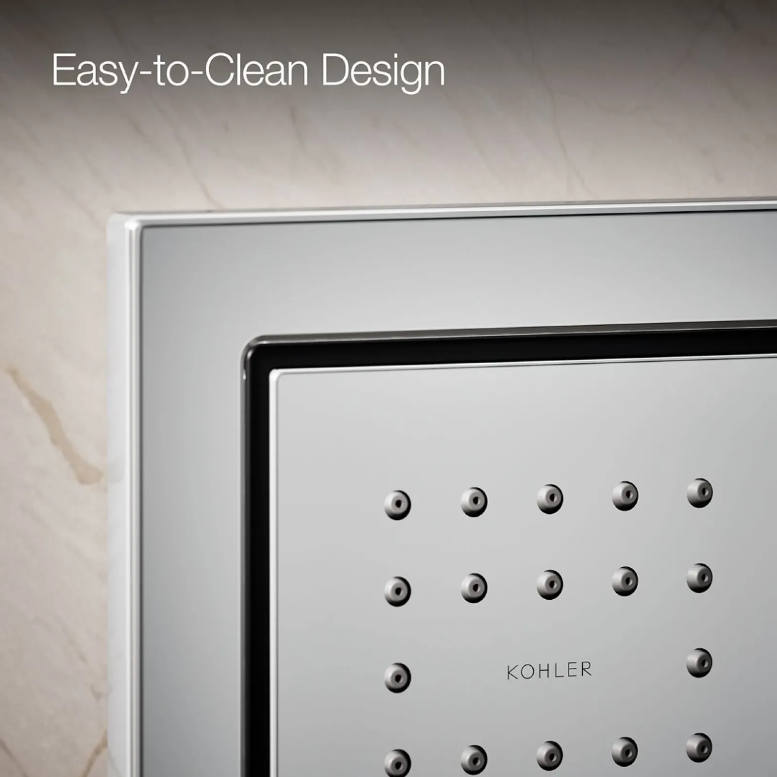 Square 22-nozzle single-function body spray, 2.5 gpm^Kohler Best