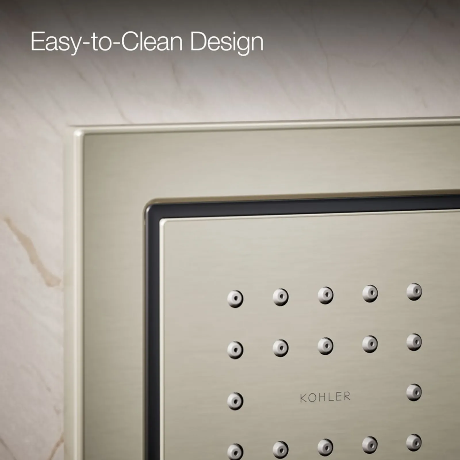 Square 22-nozzle single-function body spray, 2.5 gpm^Kohler Best