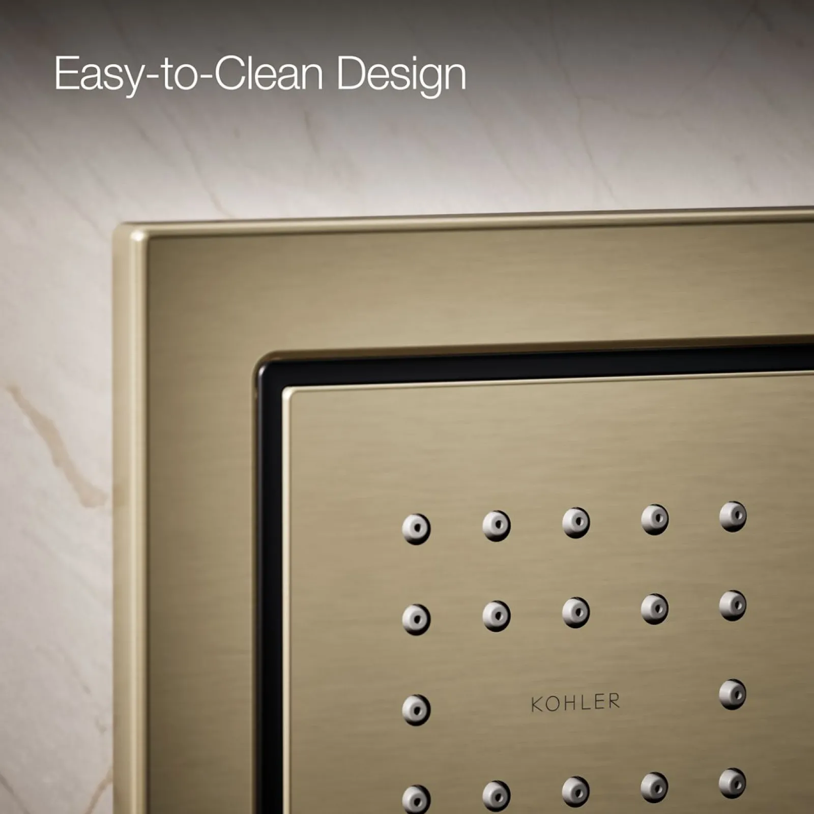 Square 22-nozzle single-function body spray, 2.5 gpm^Kohler Best