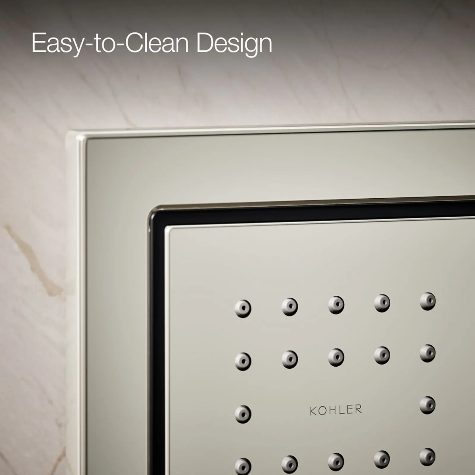 Square 22-nozzle single-function body spray, 2.5 gpm^Kohler Best