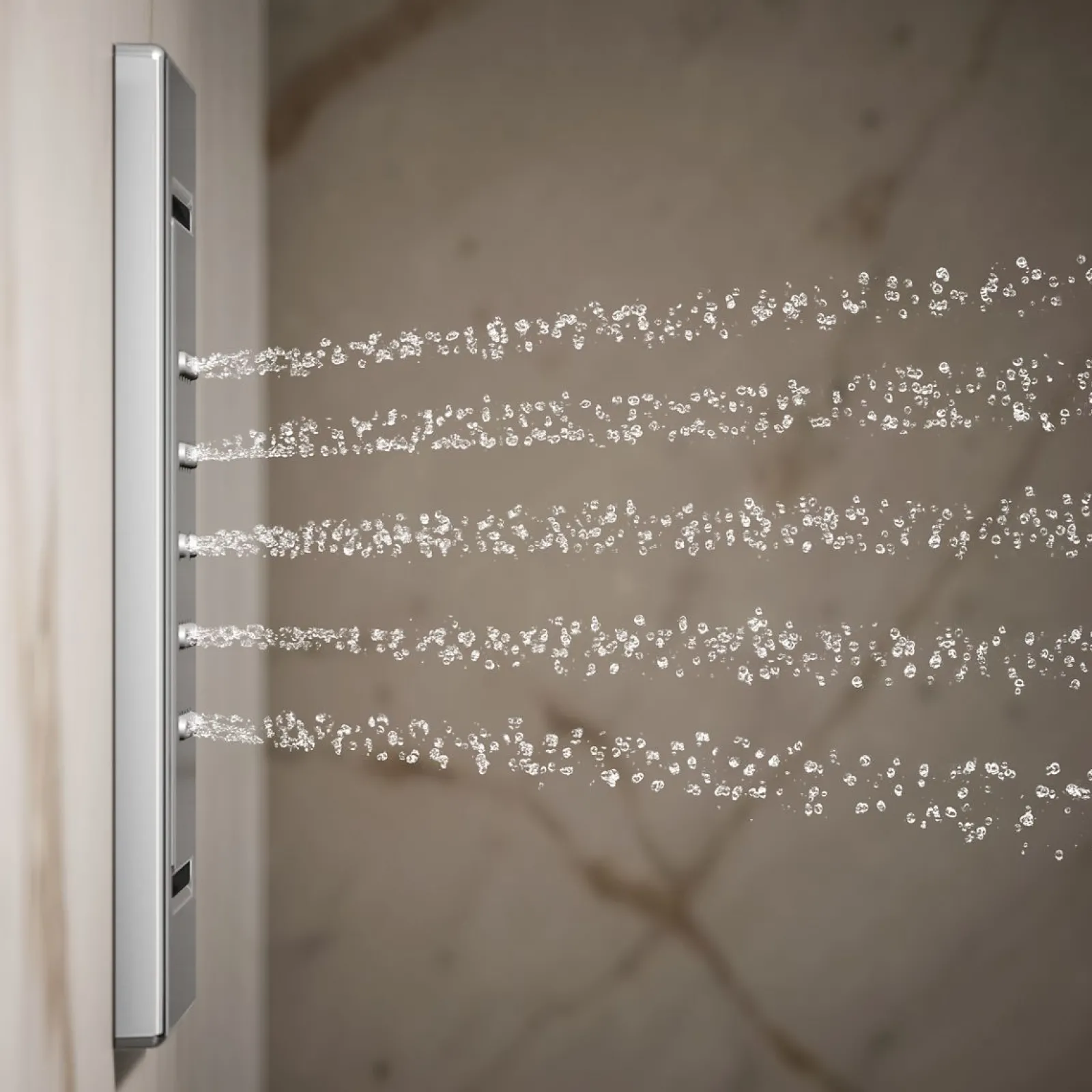 Square 22-nozzle single-function body spray, 2.5 gpm^Kohler Best