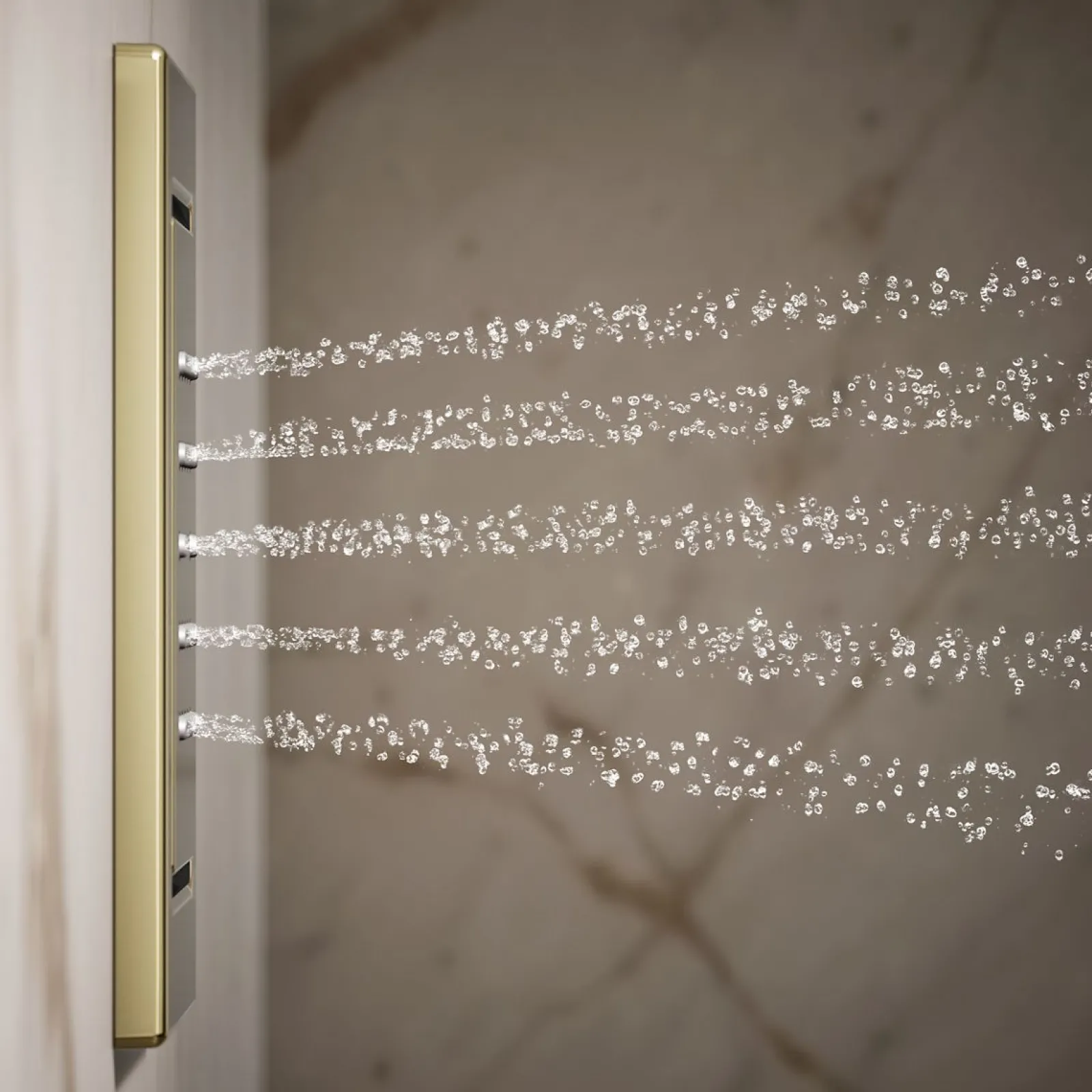 Square 22-nozzle single-function body spray, 2.5 gpm^Kohler Best