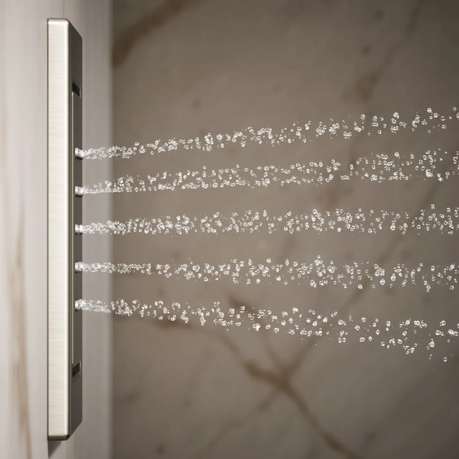 Square 22-nozzle single-function body spray, 2.5 gpm^Kohler Best