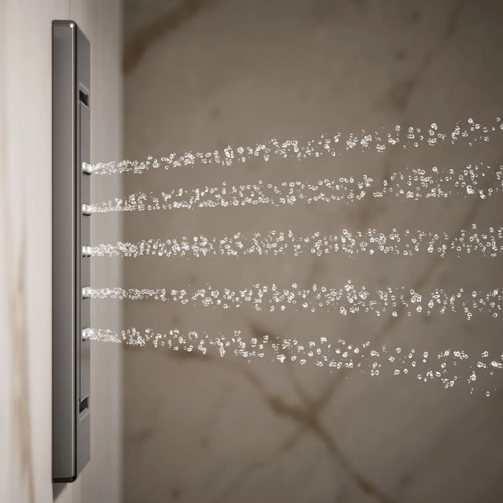 Square 22-nozzle single-function body spray, 2.5 gpm^Kohler Best