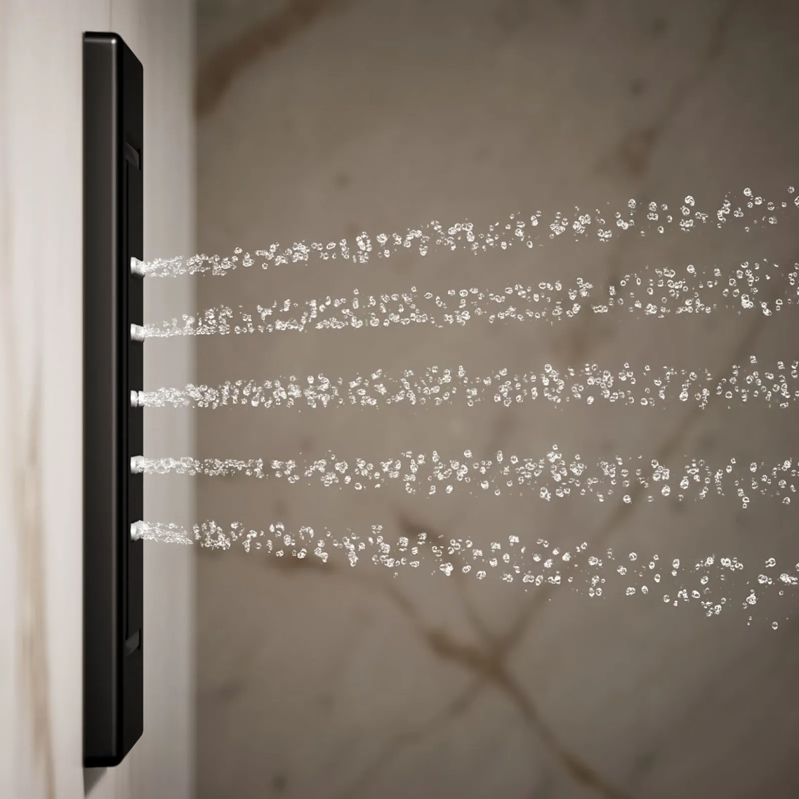 Square 22-nozzle single-function body spray, 2.5 gpm^Kohler Best