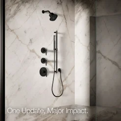 Square single-function filtered showerhead, 1.75 gpm^Kohler Hot