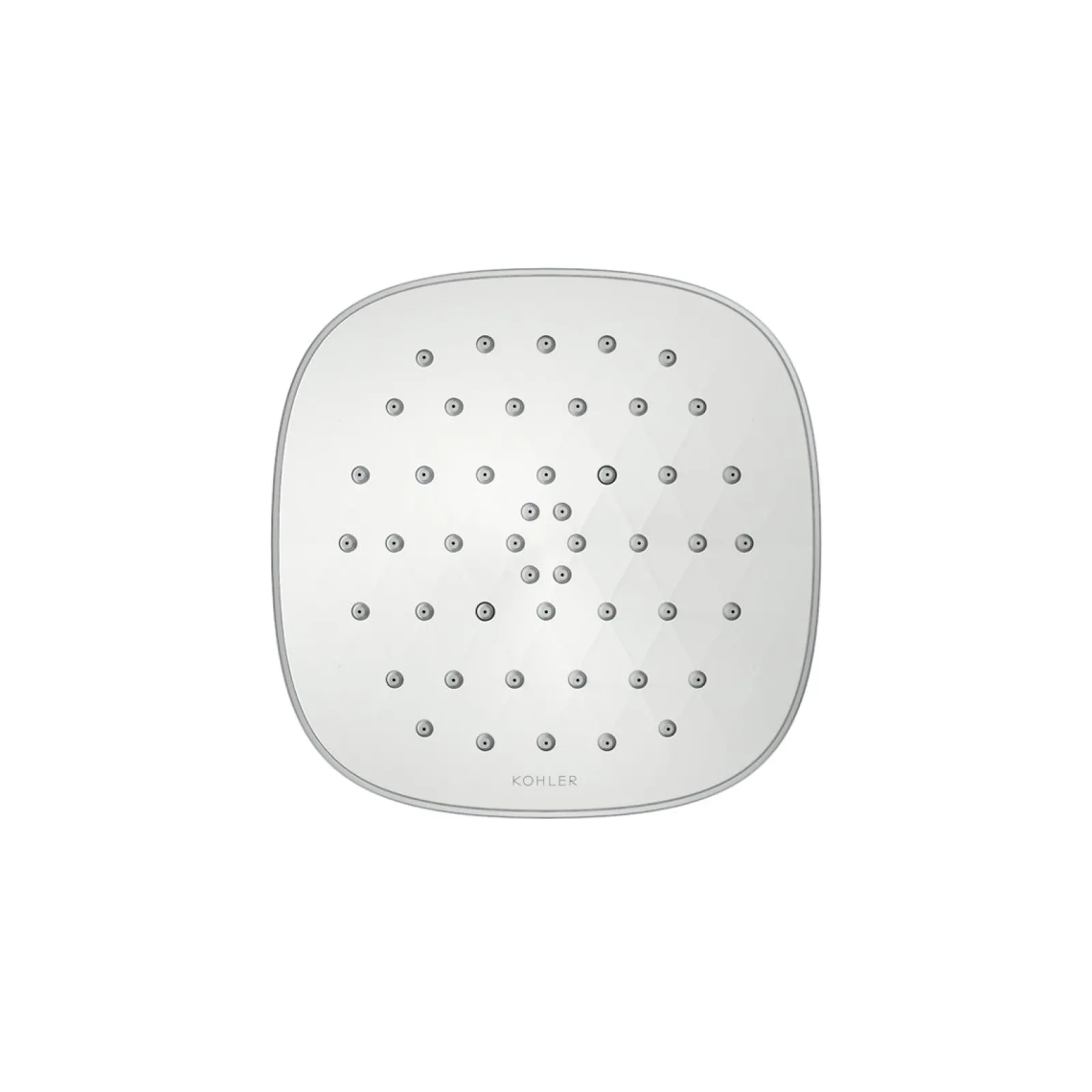 Square single-function filtered showerhead, 1.75 gpm^Kohler Hot