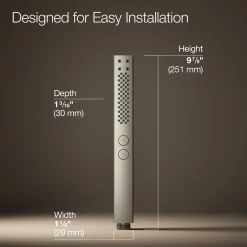 Square two-function handshower, 2.5 gpm^Kohler