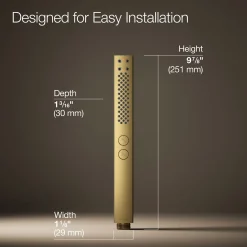 Square two-function handshower, 2.5 gpm^Kohler