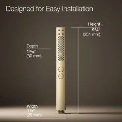 Square two-function handshower, 2.5 gpm^Kohler