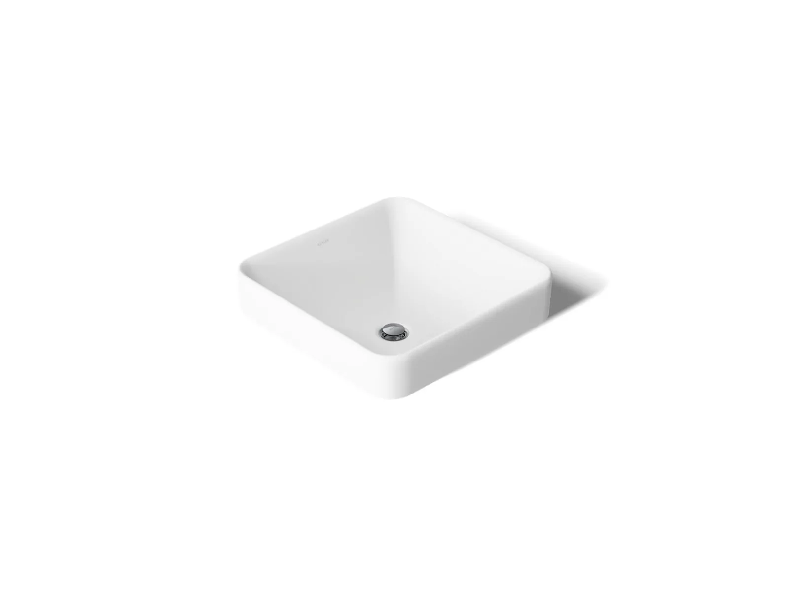 16-1/4" square vessel bathroom sink^Kohler Best