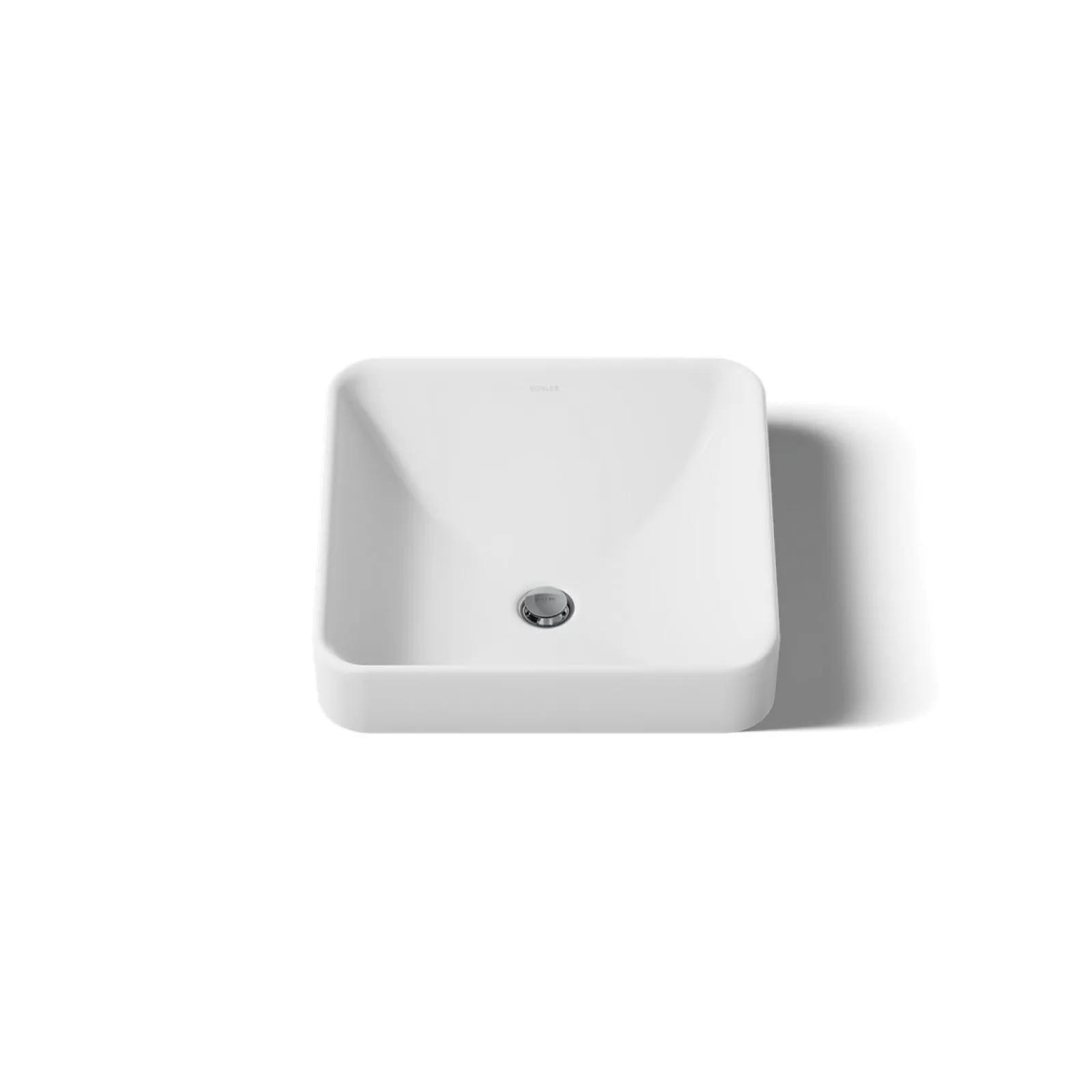 16-1/4" square vessel bathroom sink^Kohler Best