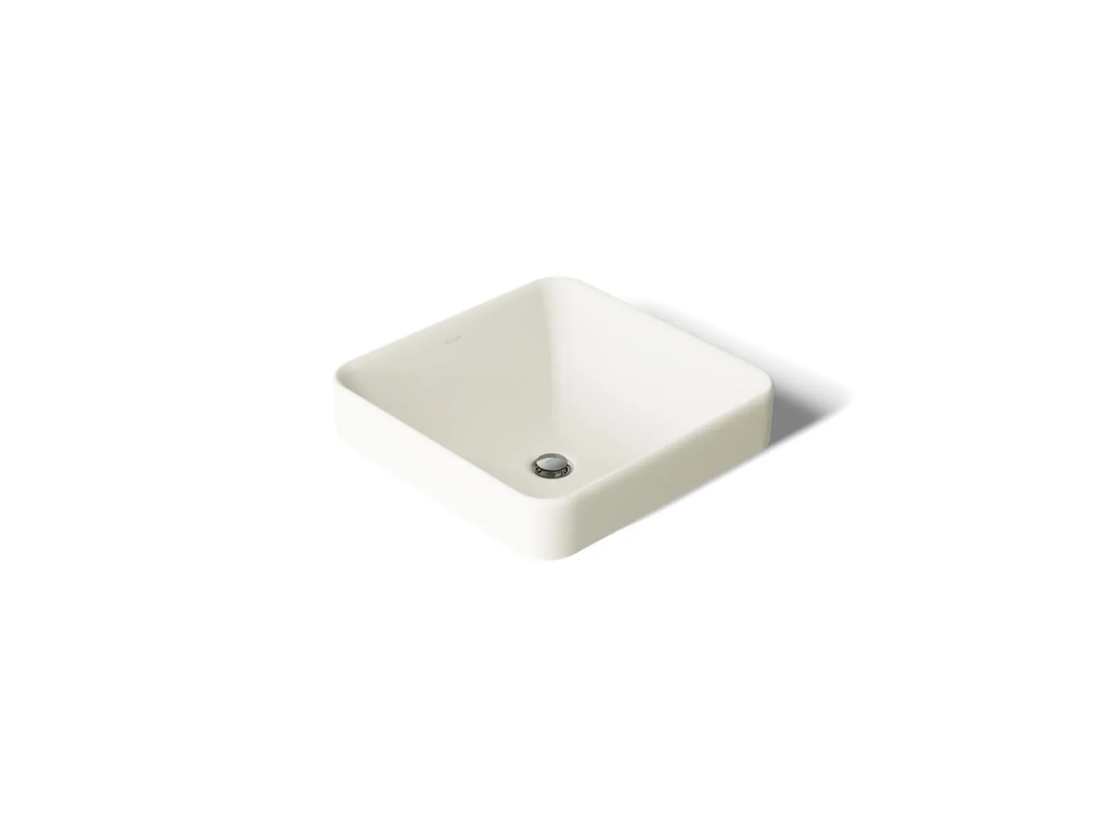 16-1/4" square vessel bathroom sink^Kohler Best