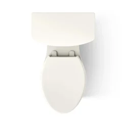 Tall ContinuousClean two-piece elongated toilet with skirted trapway, 1.28 gpf^Kohler Sale