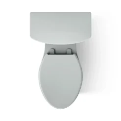 Tall ContinuousClean two-piece elongated toilet with skirted trapway, 1.28 gpf^Kohler Sale