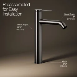 Tall single-handle bathroom sink faucet, 1.2 gpm^Kohler Sale