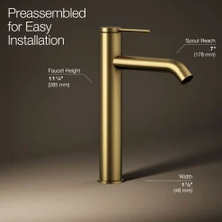 Tall single-handle bathroom sink faucet, 1.2 gpm^Kohler Sale