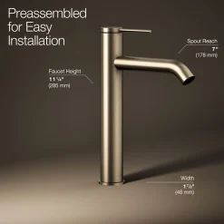 Tall single-handle bathroom sink faucet, 1.2 gpm^Kohler Sale