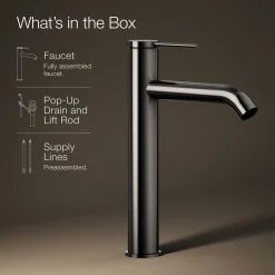 Tall single-handle bathroom sink faucet, 1.2 gpm^Kohler Sale