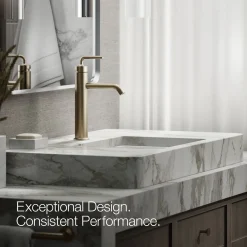 Tall single-handle bathroom sink faucet with Lever handle, 1.2 gpm^Kohler Clearance