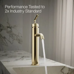 Tall single-handle bathroom sink faucet with Lever handle, 1.2 gpm^Kohler Clearance