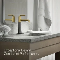 Tall single-handle bathroom sink faucet, 0.5 gpm^Kohler Best
