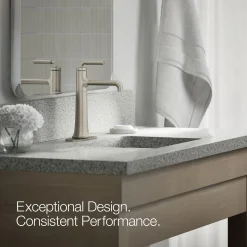 Tall single-handle bathroom sink faucet, 0.5 gpm^Kohler Best