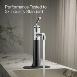 Tall single-handle bathroom sink faucet, 0.5 gpm^Kohler Best