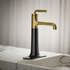 Tall single-handle bathroom sink faucet, 0.5 gpm^Kohler Best