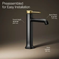 Tall single-handle bathroom sink faucet, 1.2 gpm^Kohler Sale