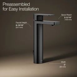 Tall single-handle bathroom sink faucet, 1.2 gpm^Kohler Online