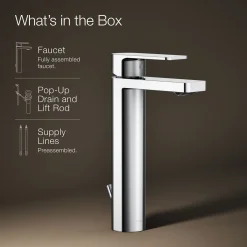 Tall single-handle bathroom sink faucet, 1.2 gpm^Kohler Online