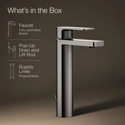 Tall single-handle bathroom sink faucet, 1.2 gpm^Kohler Online