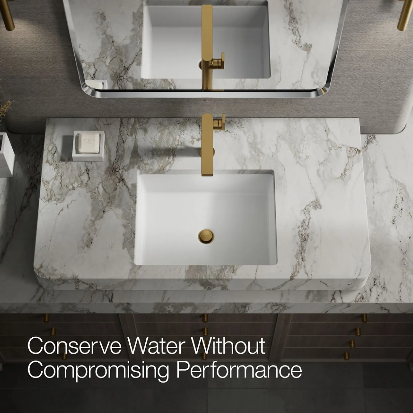 Tall single-handle bathroom sink faucet with Lever handle, 1.2 gpm^Kohler