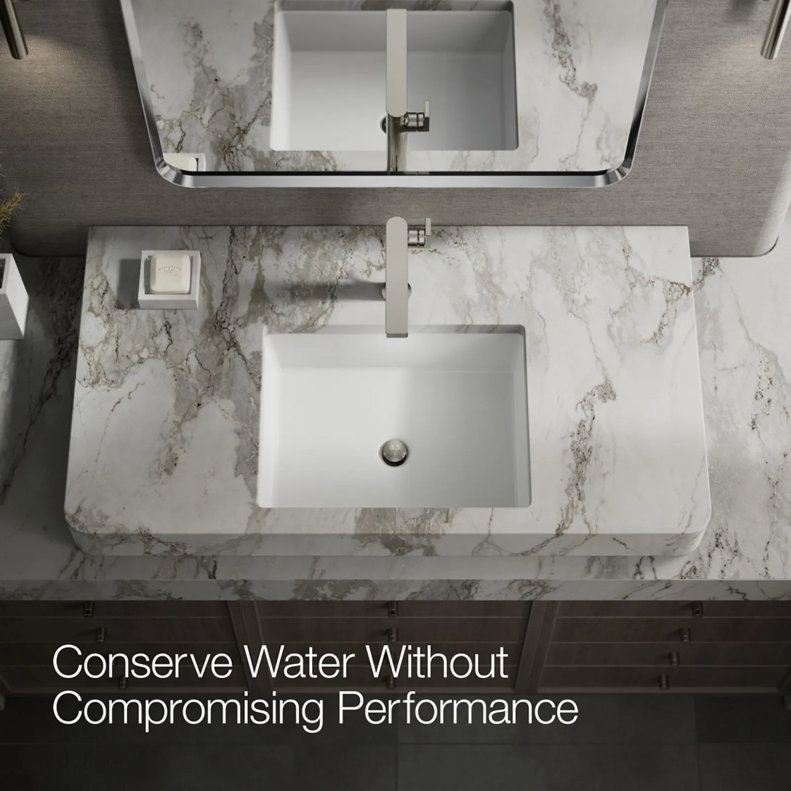 Tall single-handle bathroom sink faucet with Lever handle, 1.2 gpm^Kohler