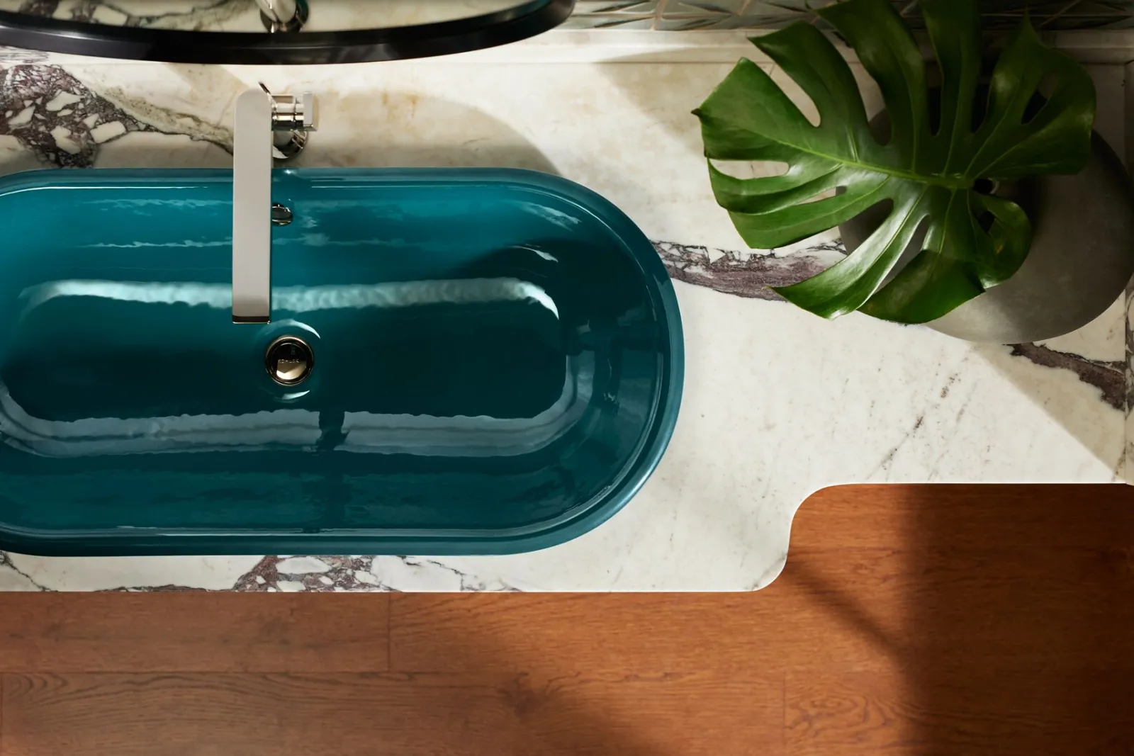 Tall single-handle bathroom sink faucet with Lever handle, 1.2 gpm^Kohler