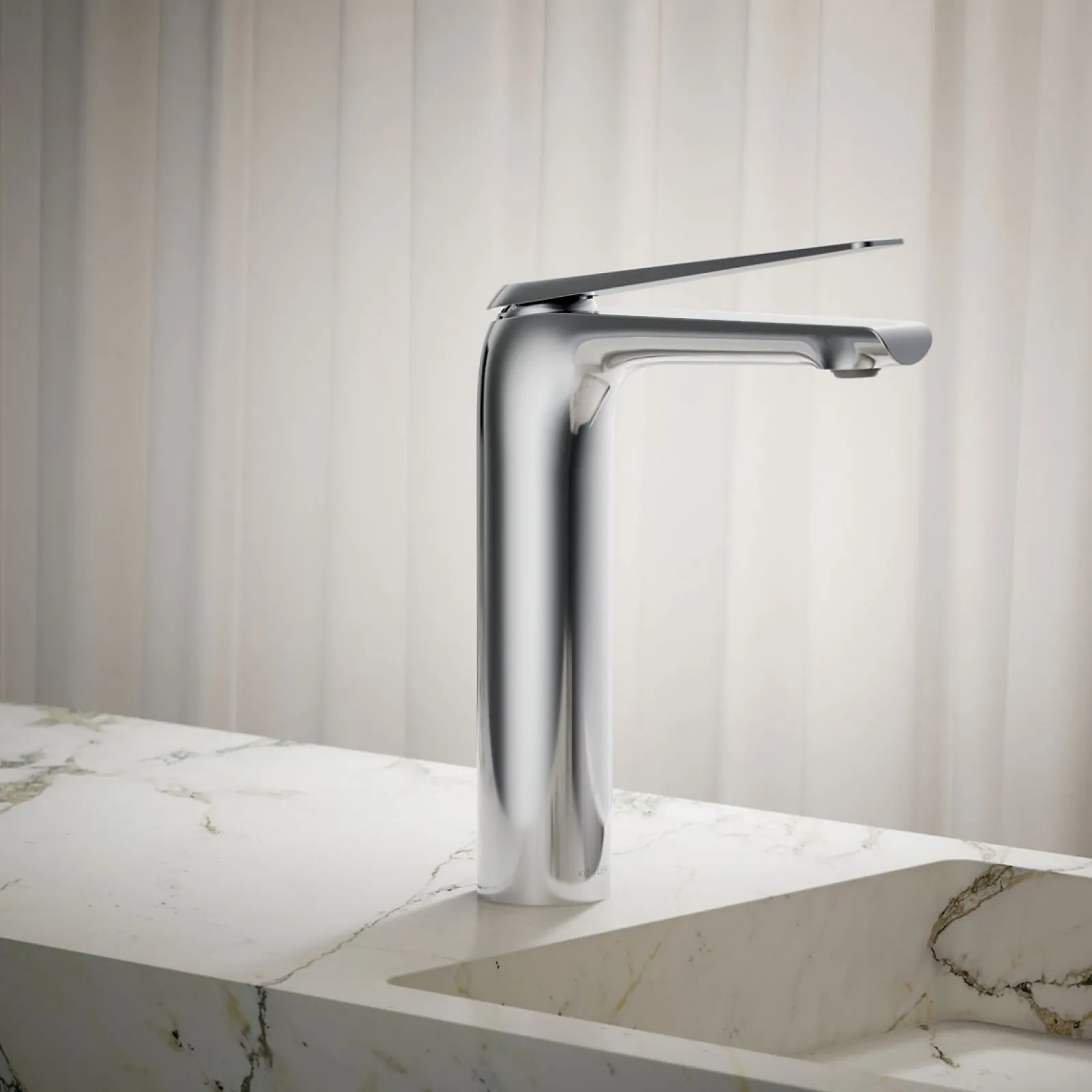 Tall single-handle bathroom sink faucet, 1.2 gpm^Kohler New