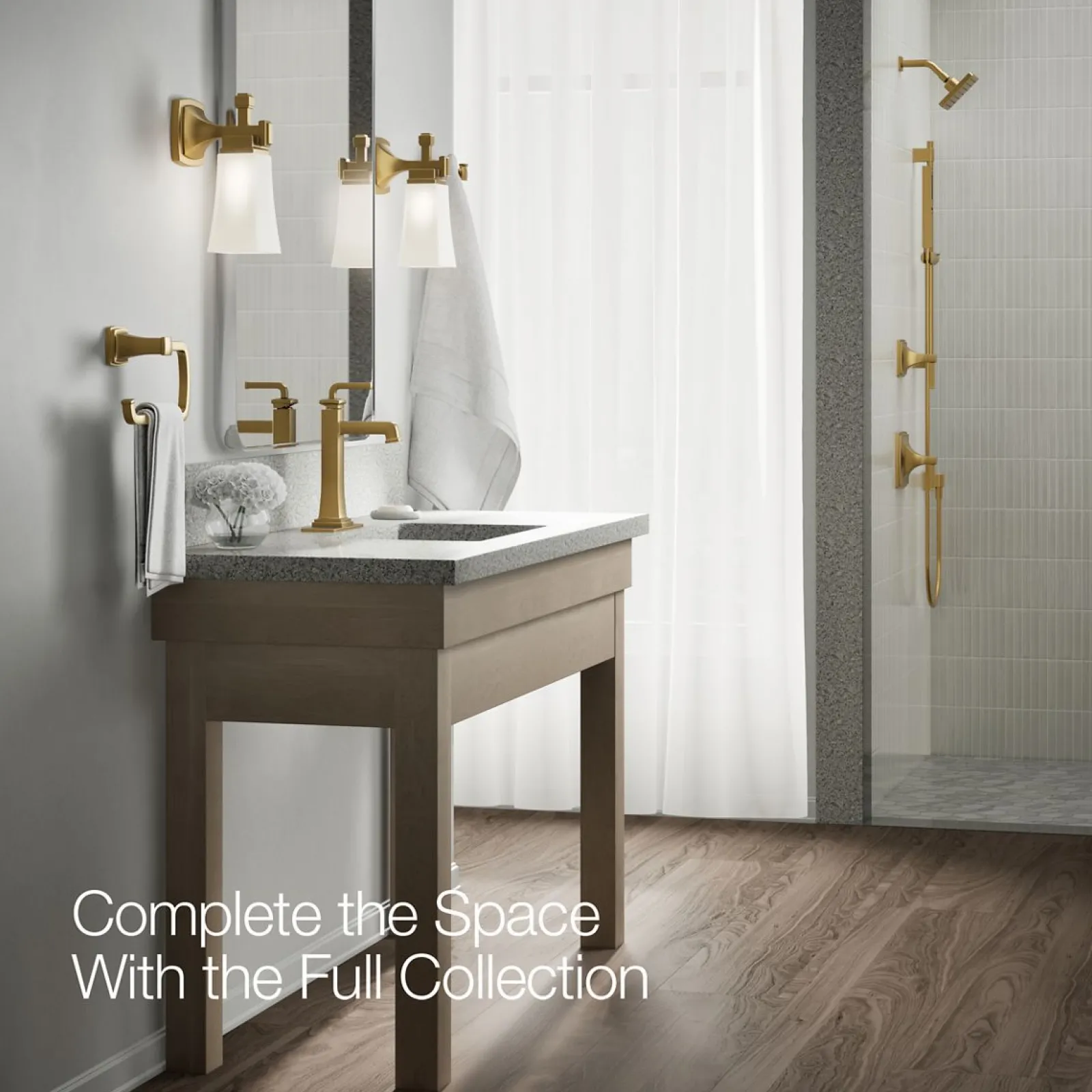 Tall single-handle bathroom sink faucet, 1.2 gpm^Kohler Hot