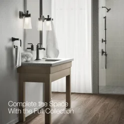 Tall single-handle bathroom sink faucet, 1.2 gpm^Kohler Hot