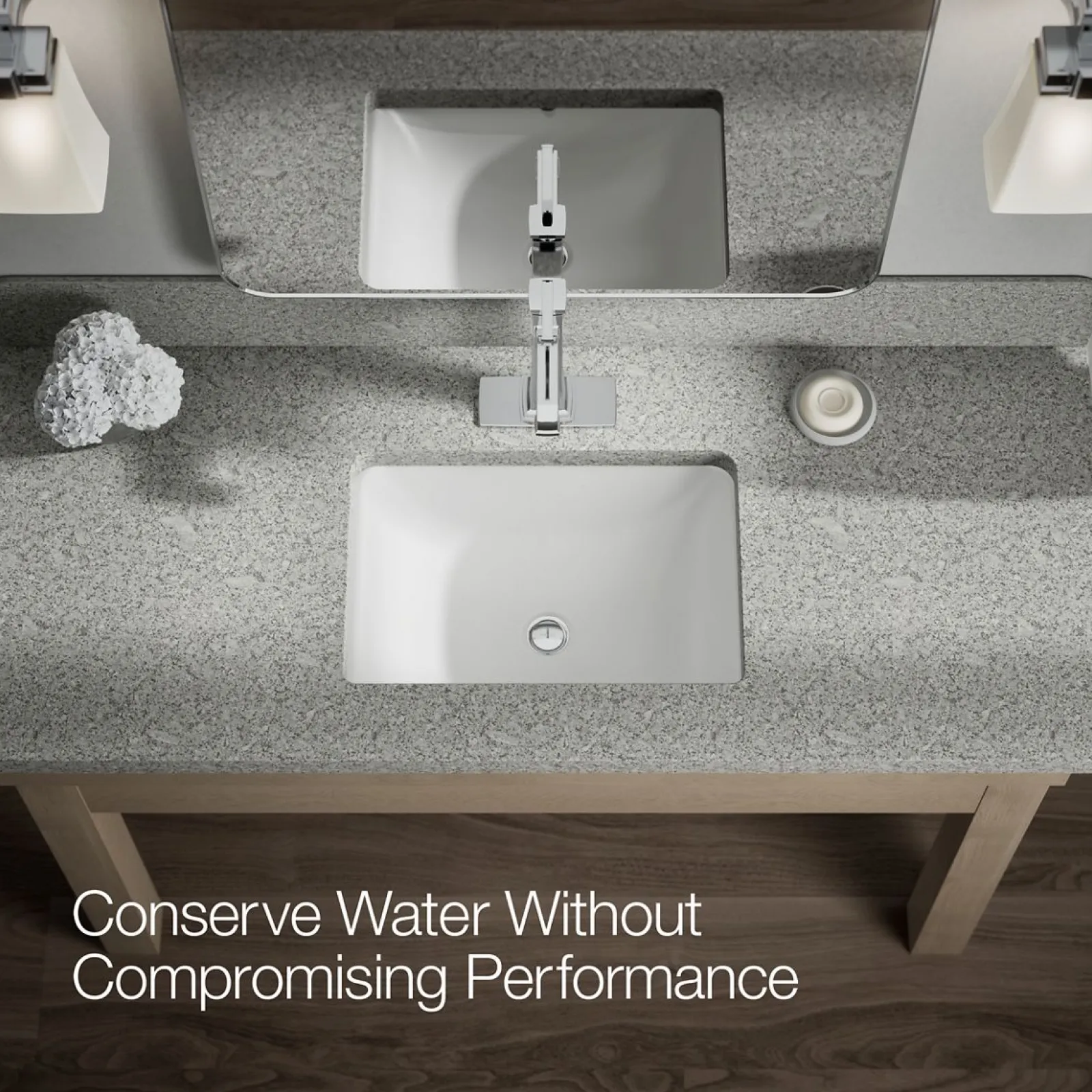 Tall single-handle bathroom sink faucet, 1.2 gpm^Kohler Hot