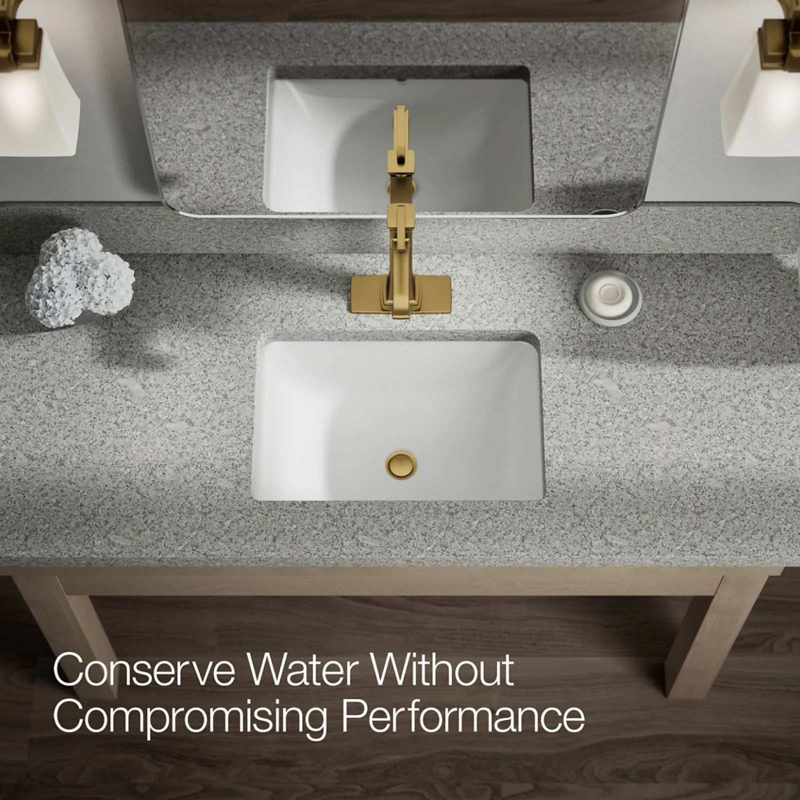 Tall single-handle bathroom sink faucet, 1.2 gpm^Kohler Hot