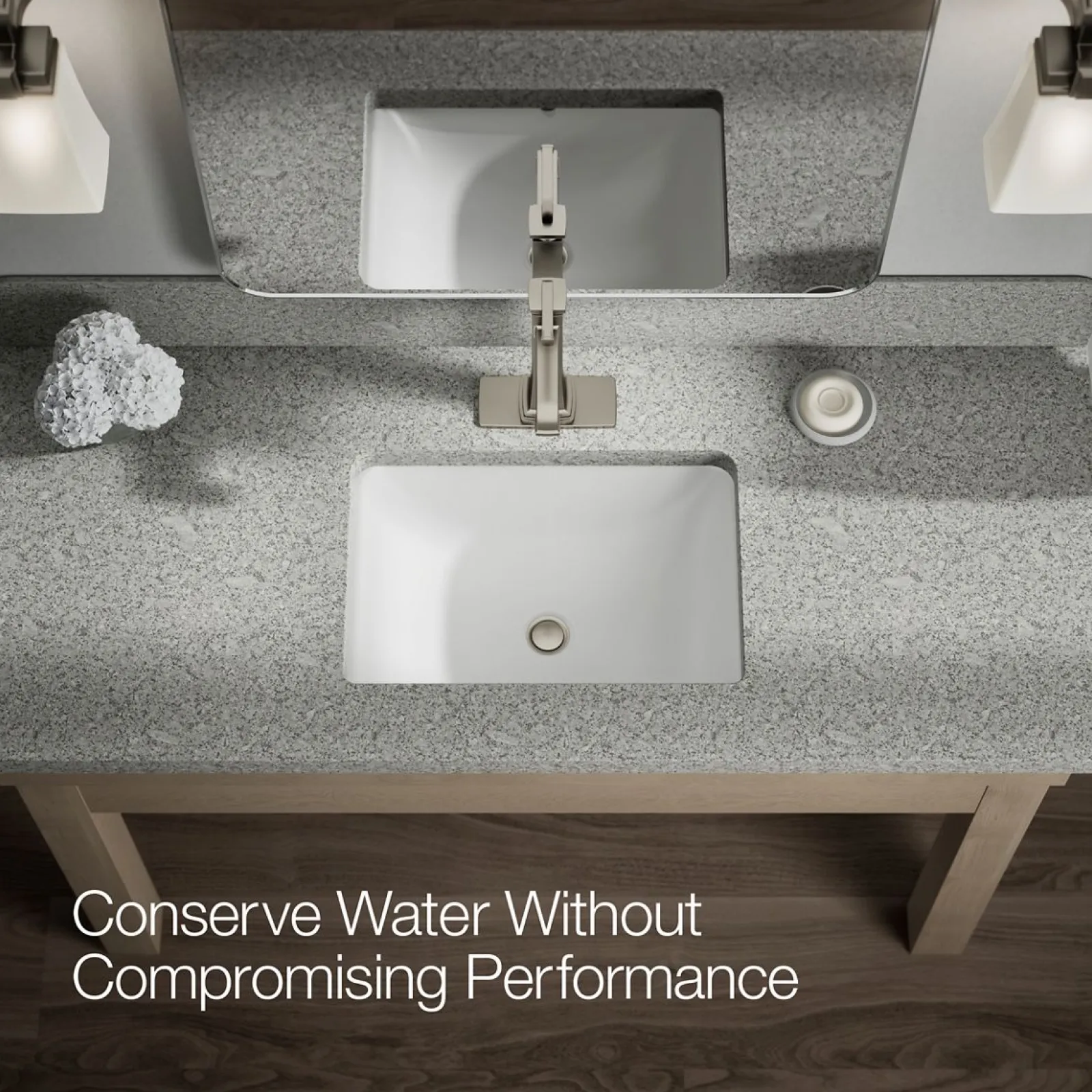 Tall single-handle bathroom sink faucet, 1.2 gpm^Kohler Hot
