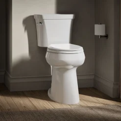 Tall two-piece elongated toilet, 1.28 gpf^Kohler Clearance