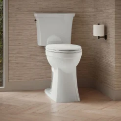 Tall two-piece elongated toilet, 1.28 gpf^Kohler Clearance